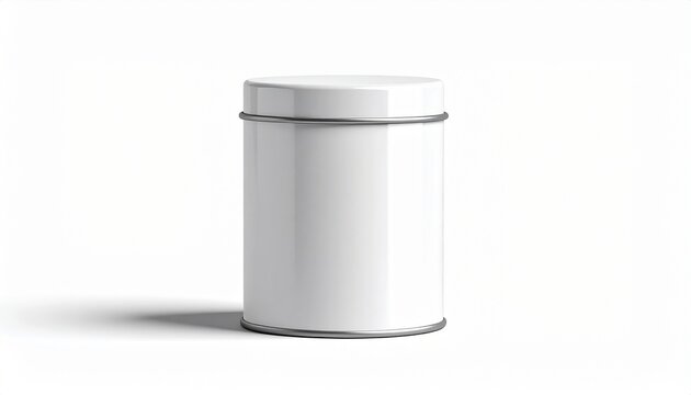 white plastic container