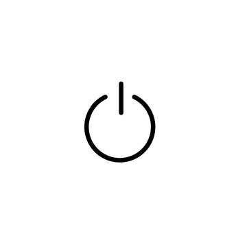 power button vector