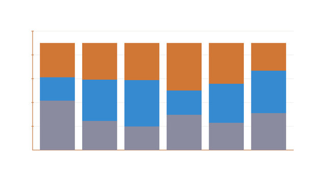 Mini sparkline bar chart compact panel for dashboard use. Isolated transparent PNG compact KPI widget element for dashboard design.