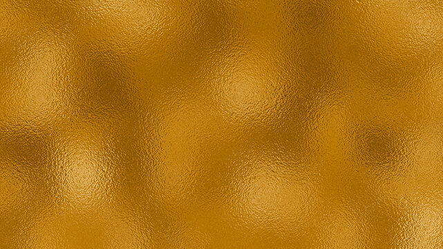 Rich amber gold metallic foil texture with an embossed ripple surface.