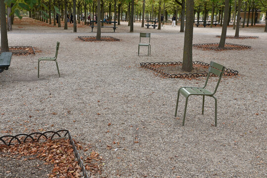  Jardin du Luxembourg en &eacute;t&eacute; &agrave; Paris. France