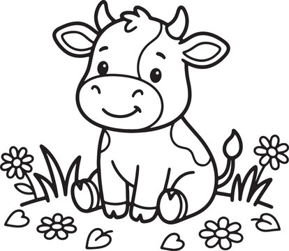 Smiling cartoon boy with curly hair and arms raised in celebration smile