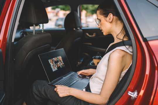 Remote video conference during business travel