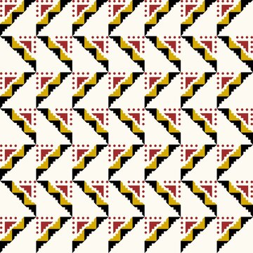 Abstract Geometric Art Deco Style Pattern Background