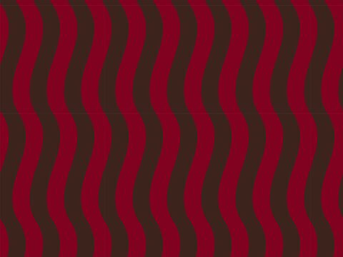 Deep burgundy and dark brown wavy vertical stripe seamless pattern. Moody retro backdrop for sophisticated apparel, luxury packaging, tech accessories, and digital screens