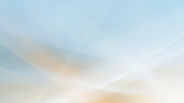 Light Blue and White Abstract Geometric Presentation Background