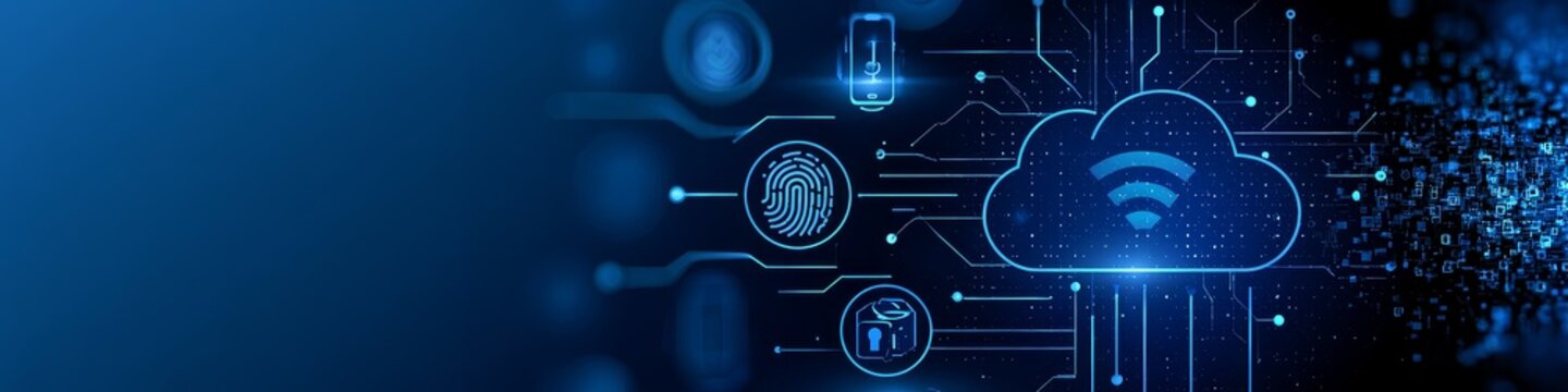 Innovative digital banking solutions cloud computing and fintech automation concepts for secure transactions