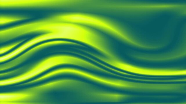 Abstract green background with waves