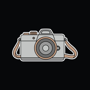 Camera Art Illustration