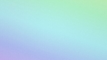 Naklejka premium Abstract grain gradient background with soft pastel blue and green colors for modern digital design presentations or website headers
