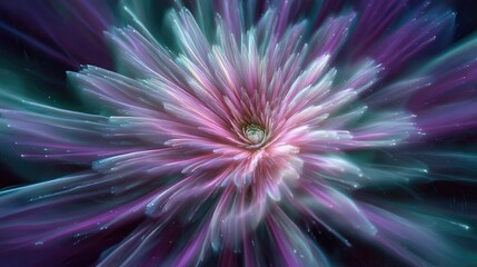 Fototapeta premium purple and blue soft abstract flower background illustration