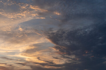 Obraz premium 雲と空