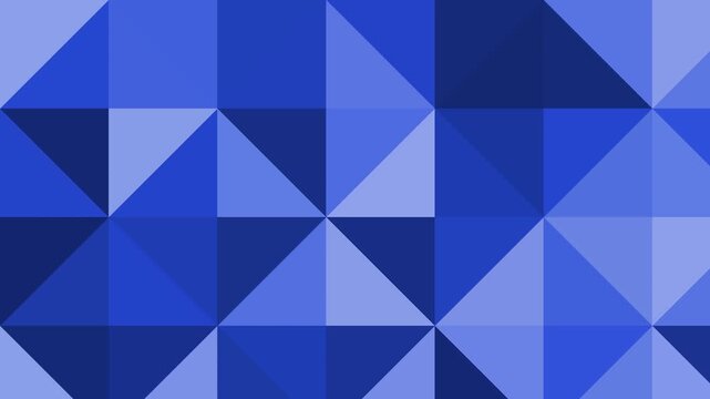 Origami paper like rectangle transition - Blue
