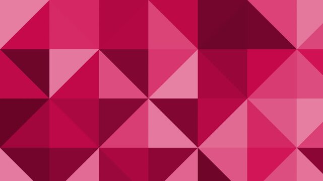Origami paper like rectangle transition - Red