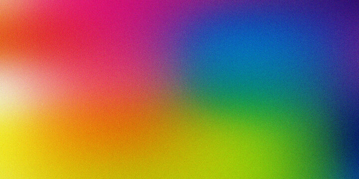 Bright rainbow gradient with subtle grain effect for cheerful and lively designs.