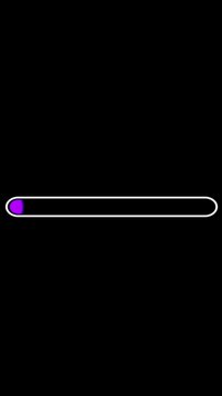 Vertical Diagonal move Progress Bar Animation on Black Background &ndash; Colorful Loading Bar UI, Modern Download Progress Indicator, Seamless Loop, 4K Vertical with Alpha