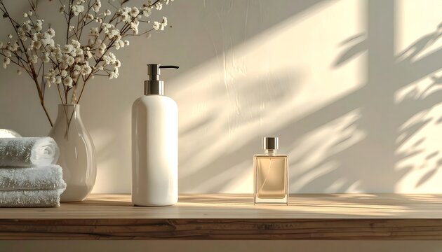 Scent stacking creating harmonious layered fragrance experience