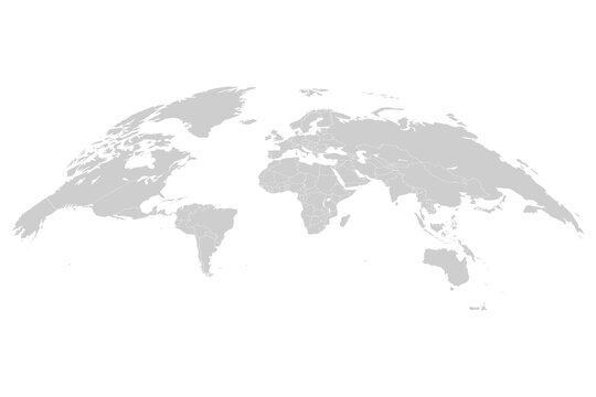 World map. 3D globe world map. Vector Illustration