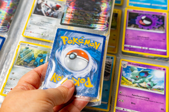 Pokemon Trading Cards album collectible hobby, German language Educational Games, playful Pokemon Fan Culture influence, tcg hobby value investment entertainment, FRANKFURT, GERMANY &ndash; May 20, 2026