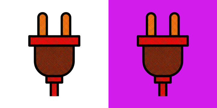 Electrical Power Plug Creative Graphic Design transparent png