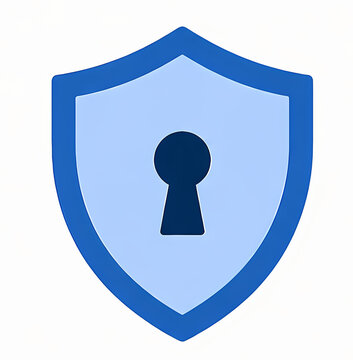 blue security icon