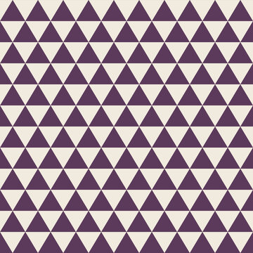 Uroko seamless pattern Japanese triangle scale plum purple cream
