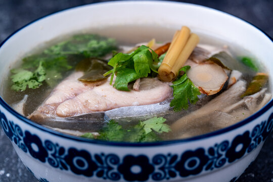 Tom Yum Mackerel Soup, Seafood, Thai Food