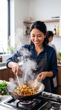 Modern Southeast Asian Professional Cooking Stir-Fry