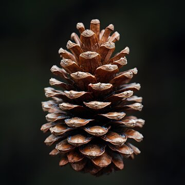 Pinecone Macro Textured Natural Detail as Background