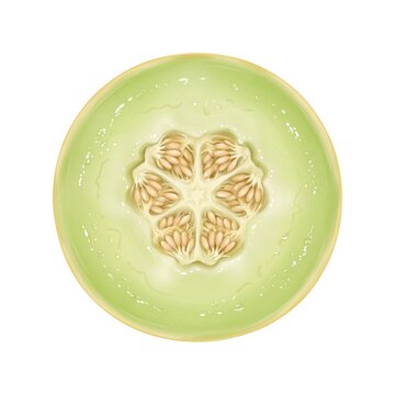 honeydew cross section