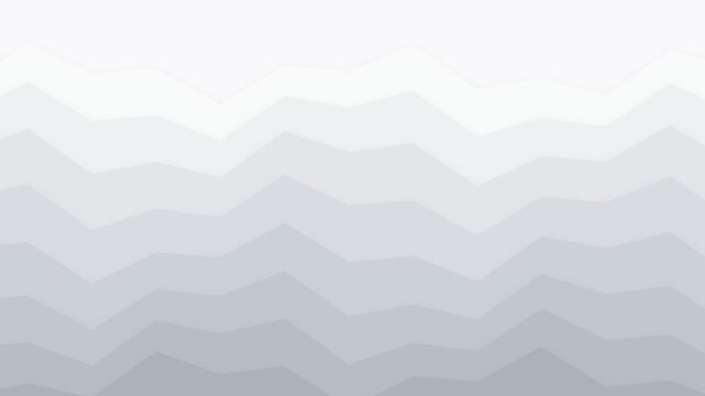 Abstract background with minimalist gray and white wavy layered pattern