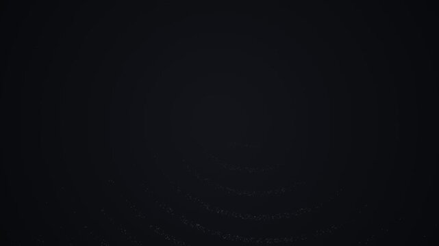 Minimalist abstract dark background with subtle concentric circular pattern