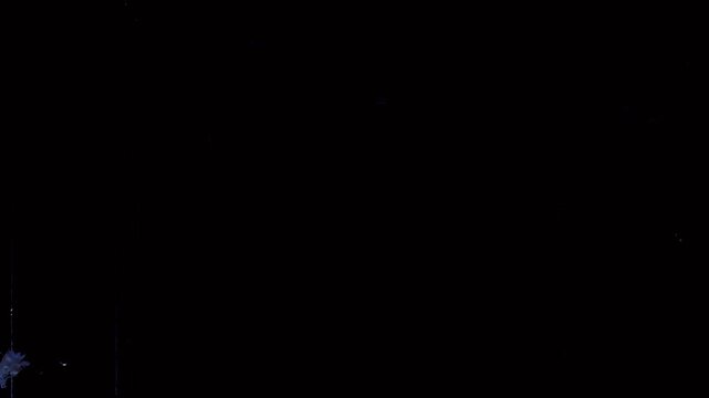 Rough Grunge Vintage Film Burn and Wipe Transition Effect