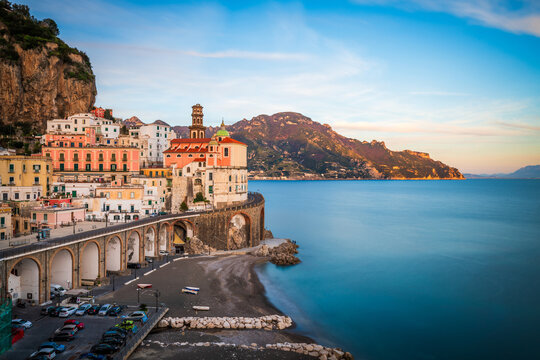 Atrani, Italy Along the Amalfi Coast