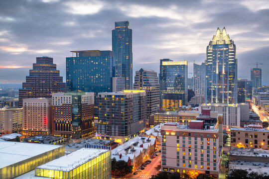 Austin, Texas, USA Downtown Cityscape