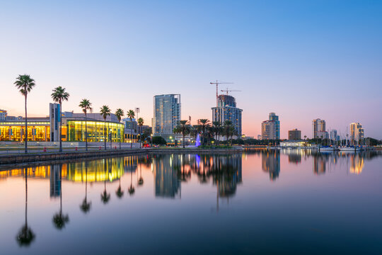 St. Petersburg, Florida, USA Skyline