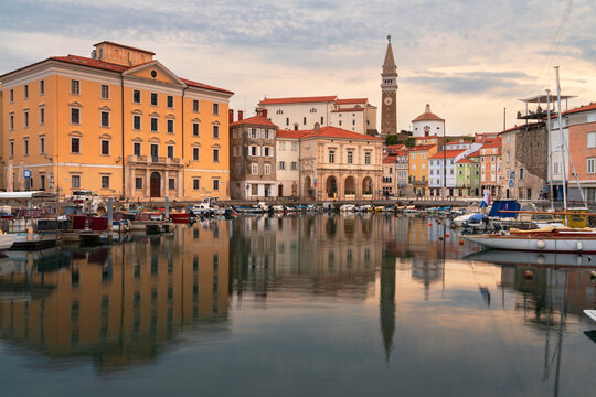 Piran, Slovenia at Golden Hour