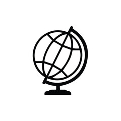 Fototapeta premium globe on a white background