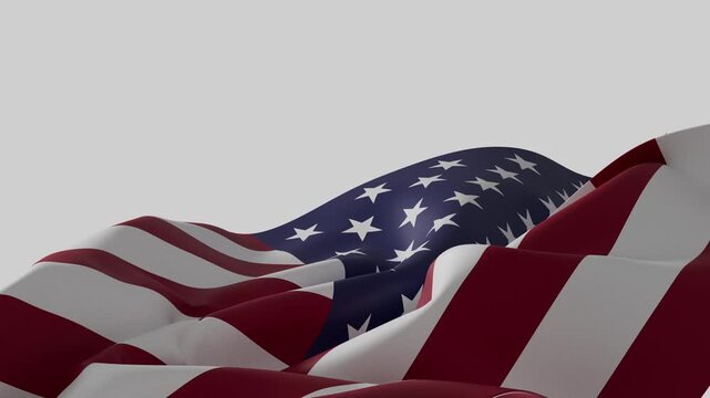 Red white blue colors signify national identity and American values.