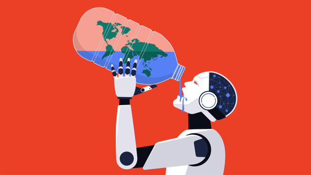 The impact of AI on water consumption and environment