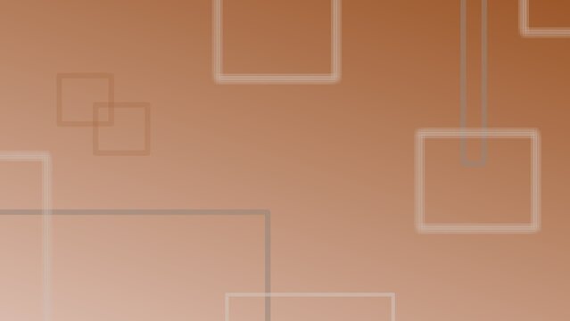 Abstract Brown Geometric Background with Outlined Squares