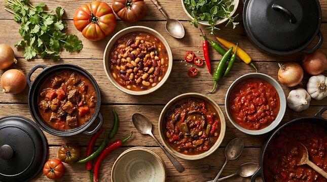 Chili cookoff recipes,  