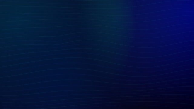 Abstract dark blue background with subtle horizontal flowing wave patterns