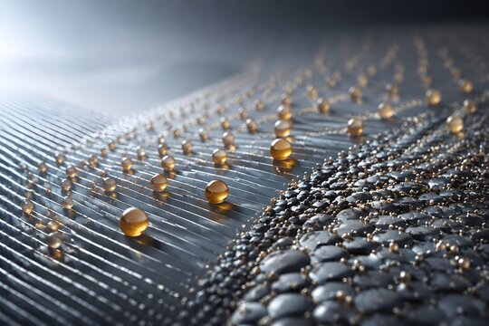 Nano Friction Reducing Coating with Ordered Microscopic Structures for Advanced Low Wear Surface Engineering Technology