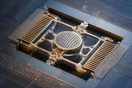 Nano Resonator Features Miniature Mechanical Structure Fabricated on Semiconductor Chip for Advanced Sensing Technology Research