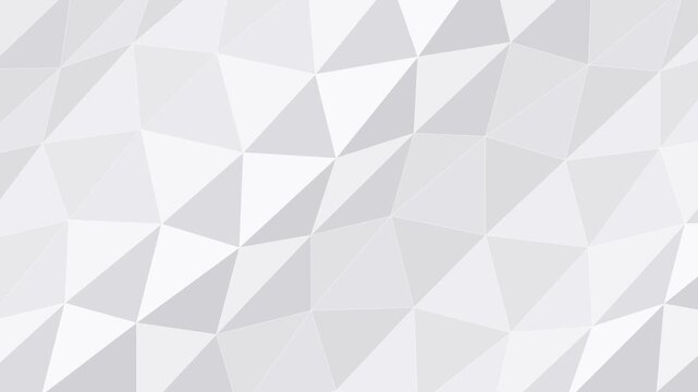 Minimalist white abstract background featuring a geometric triangular pattern
