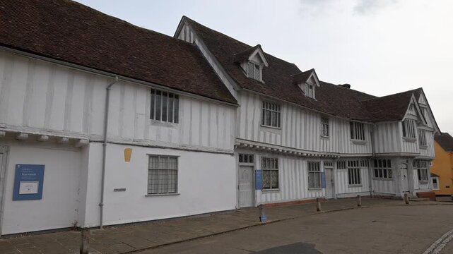 Approach to the Guildhall, Lavenham.
