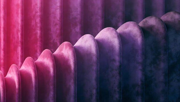 Abstract gradient velvet fabric background texture.