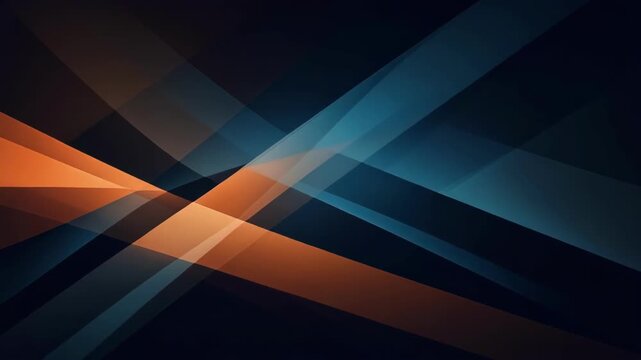 Abstract dark background with overlapping translucent geometric shapes