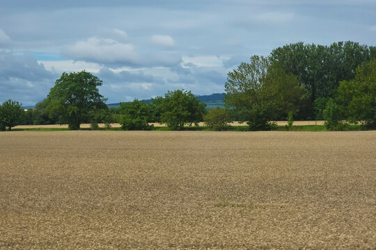 View of nature from the road, Czech Republic